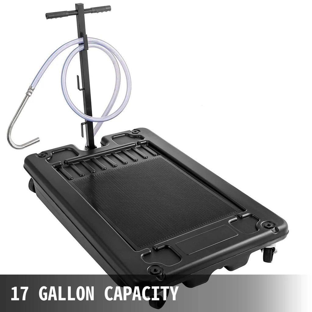 17 Gallon Low Profile Oil Drain with Electric Pump