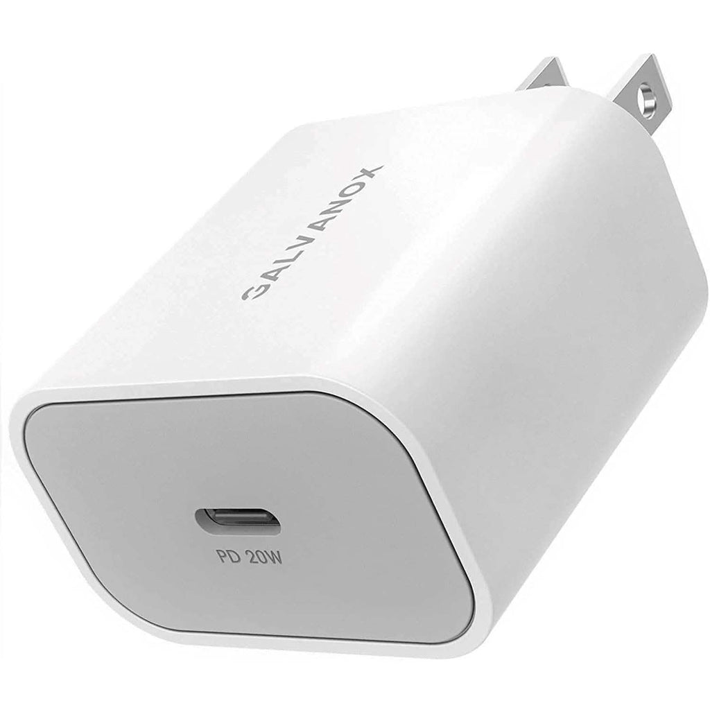 2-Pack: 20W USB-C Wall Charger Plug - Designed for Fast Charging