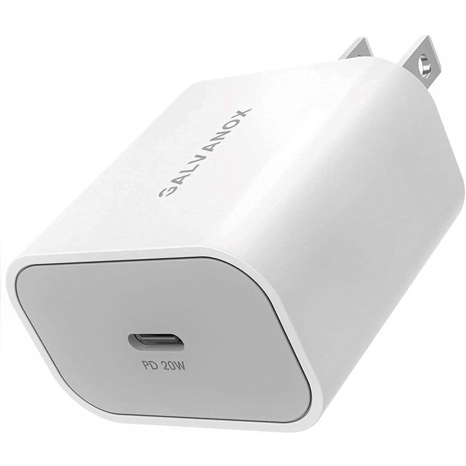2-Pack: 20W USB-C Wall Charger Plug - Designed for Fast Charging