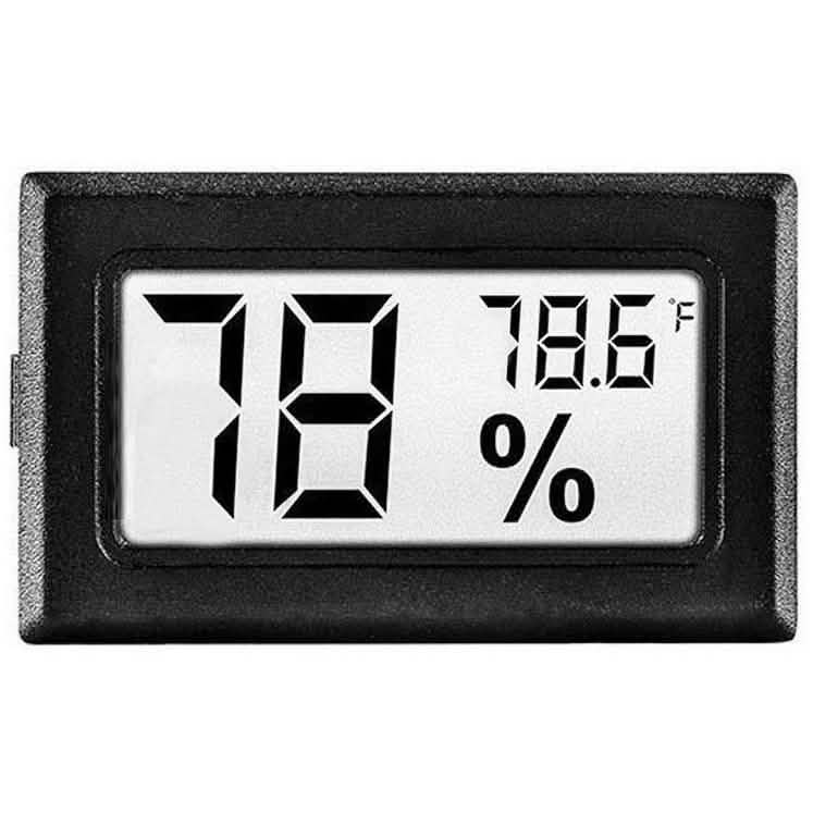 2-Pack: Mini Digital Hygrometer Gauge Indoor Thermometer