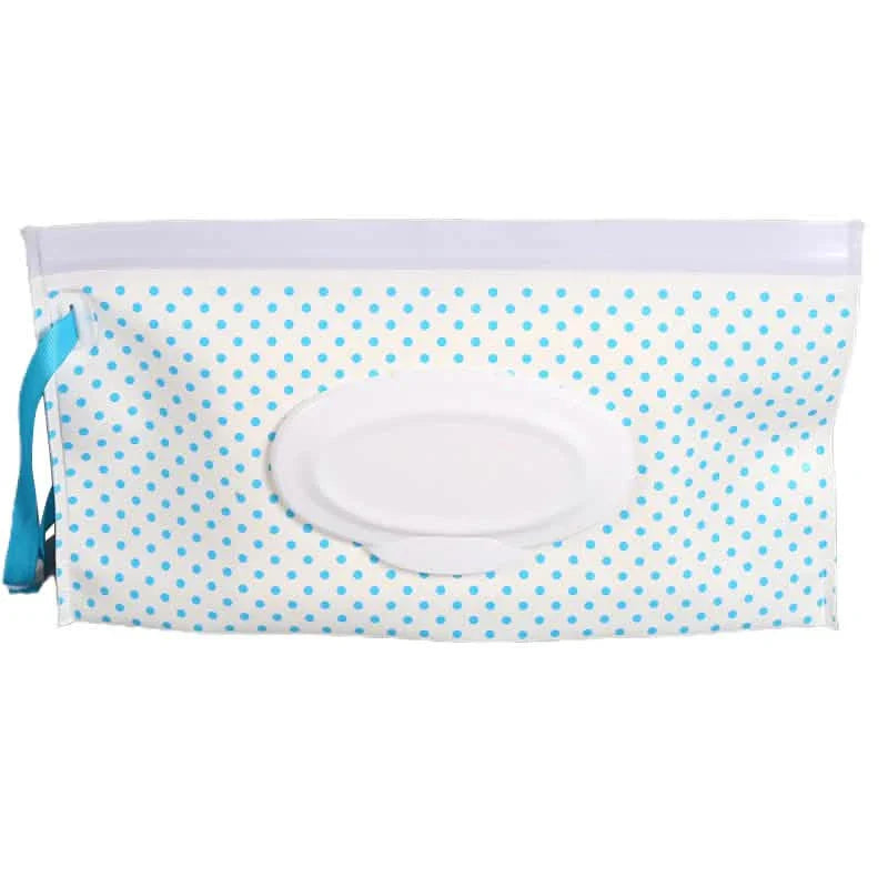 2-Pack: Reusable Wet Wipe Pouch