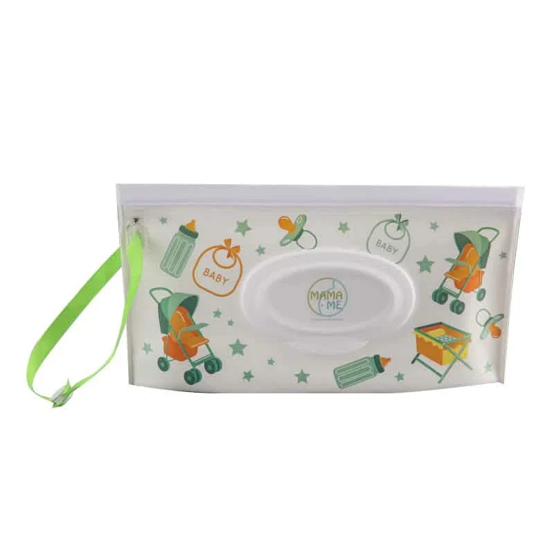 2-Pack: Reusable Wet Wipe Pouch