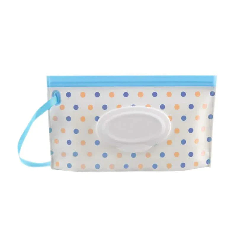 2-Pack: Reusable Wet Wipe Pouch