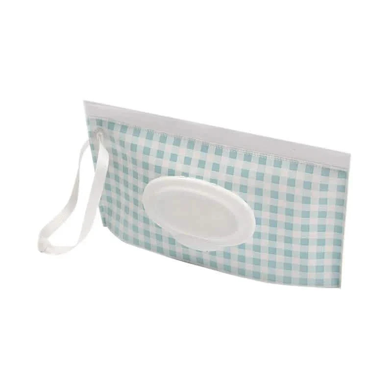2-Pack: Reusable Wet Wipe Pouch