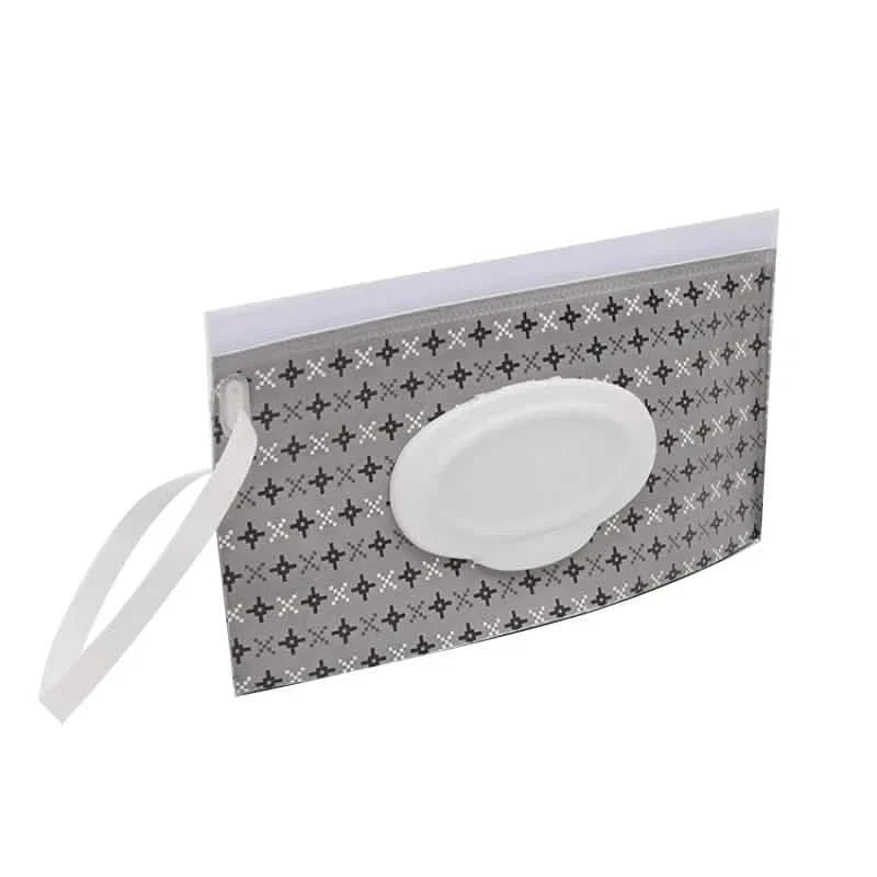 2-Pack: Reusable Wet Wipe Pouch