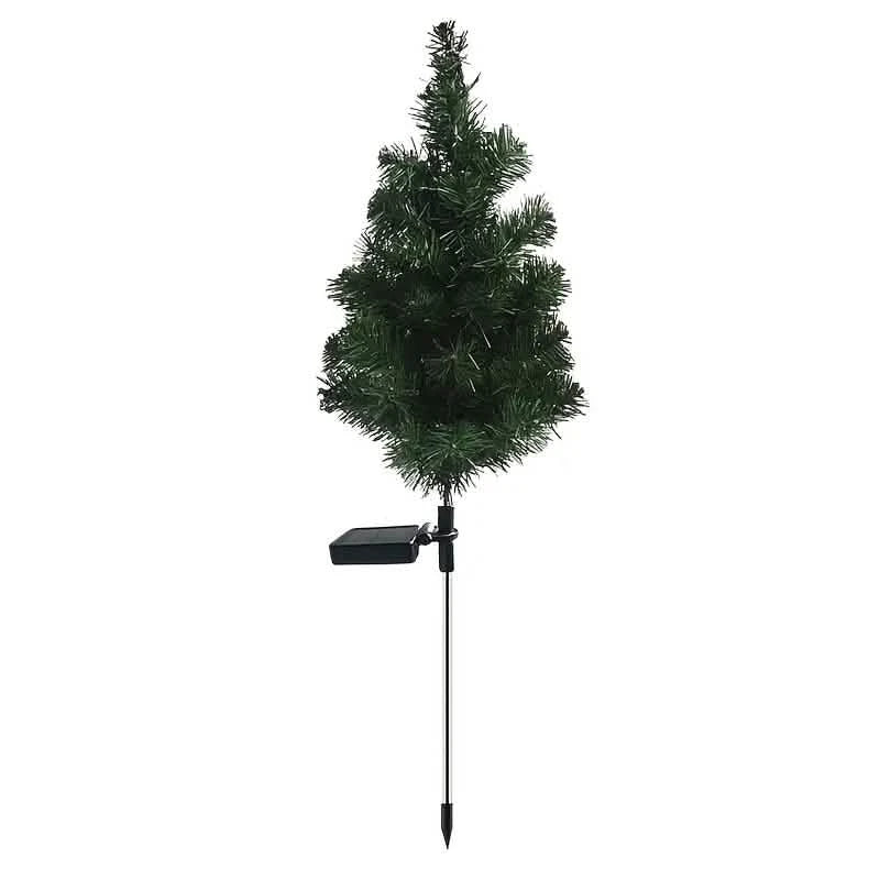 2-Pack: Waterproof Solar Christmas Tree LED Light