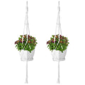 2-Piece: Plant Hanger Flowerpot Net Bag