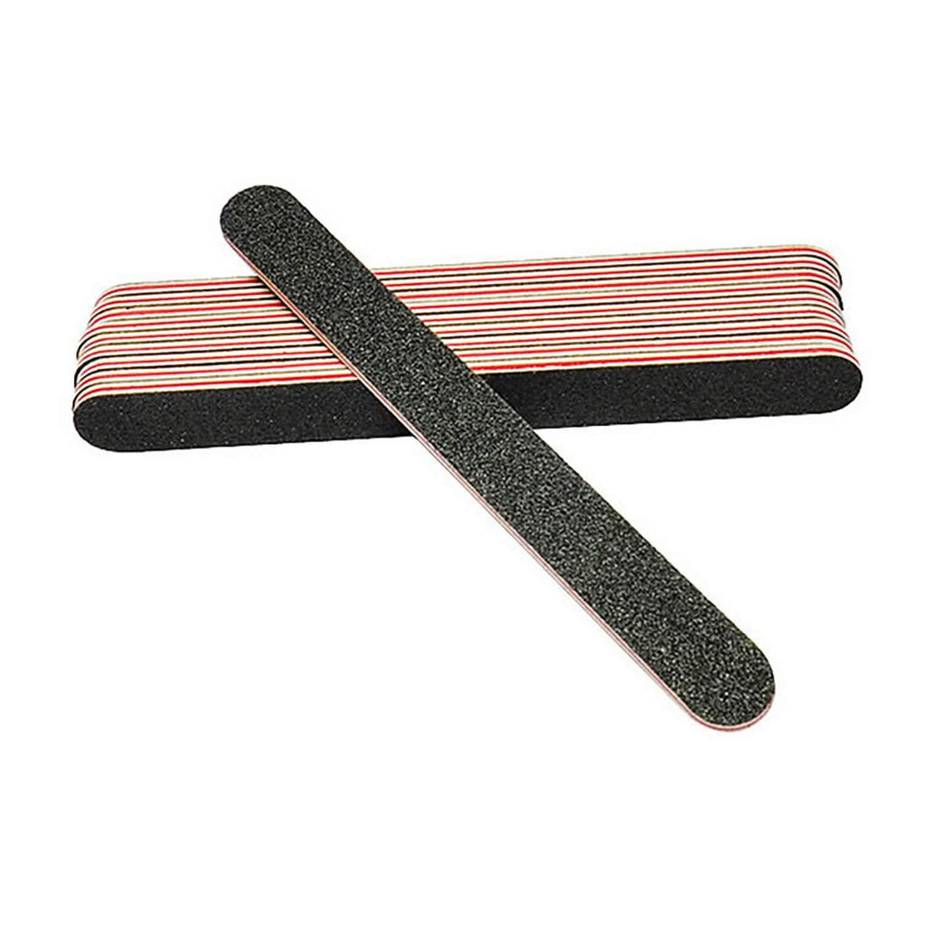 20-Pack: Professional Double Sided 100/180 Grit Nail Files
