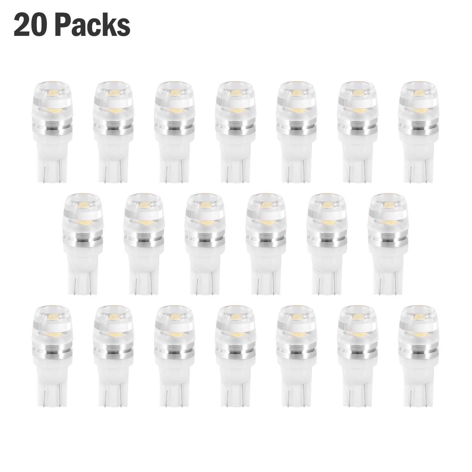 20-Piece: LED Car Light Bulbs