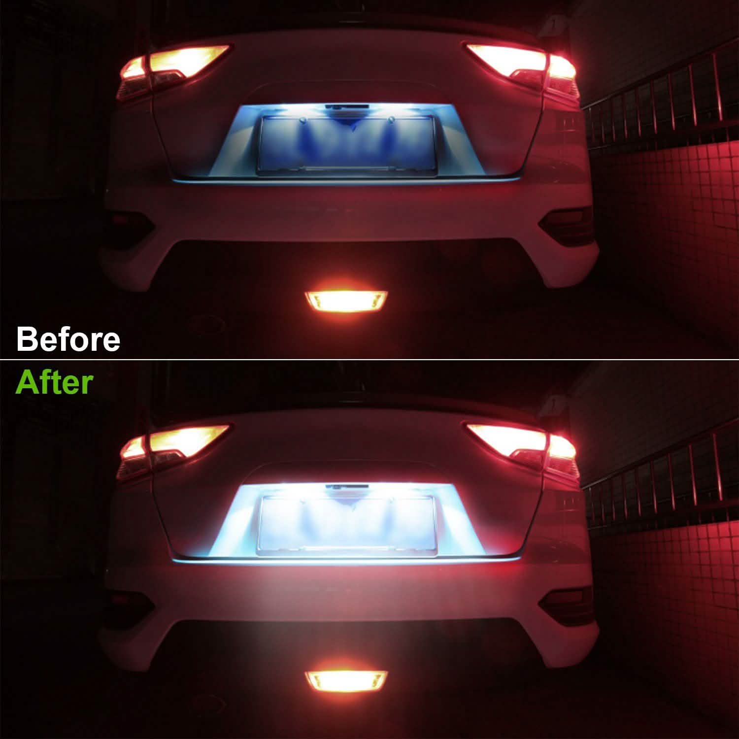 20-Piece: LED Car Light Bulbs