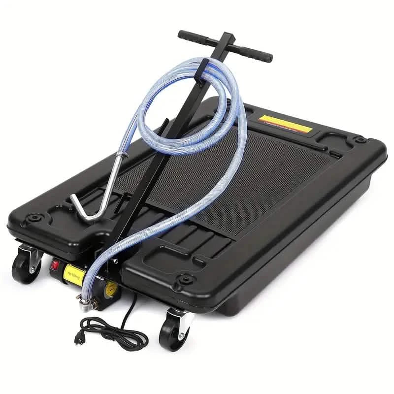 17 Gallon Low Profile Oil Drain with Electric Pump