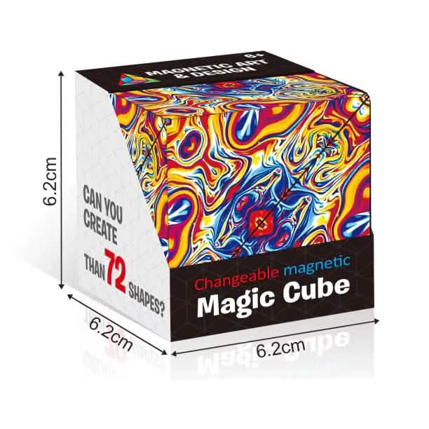 3D Changeable Magnetic Magic Puzzle Cube
