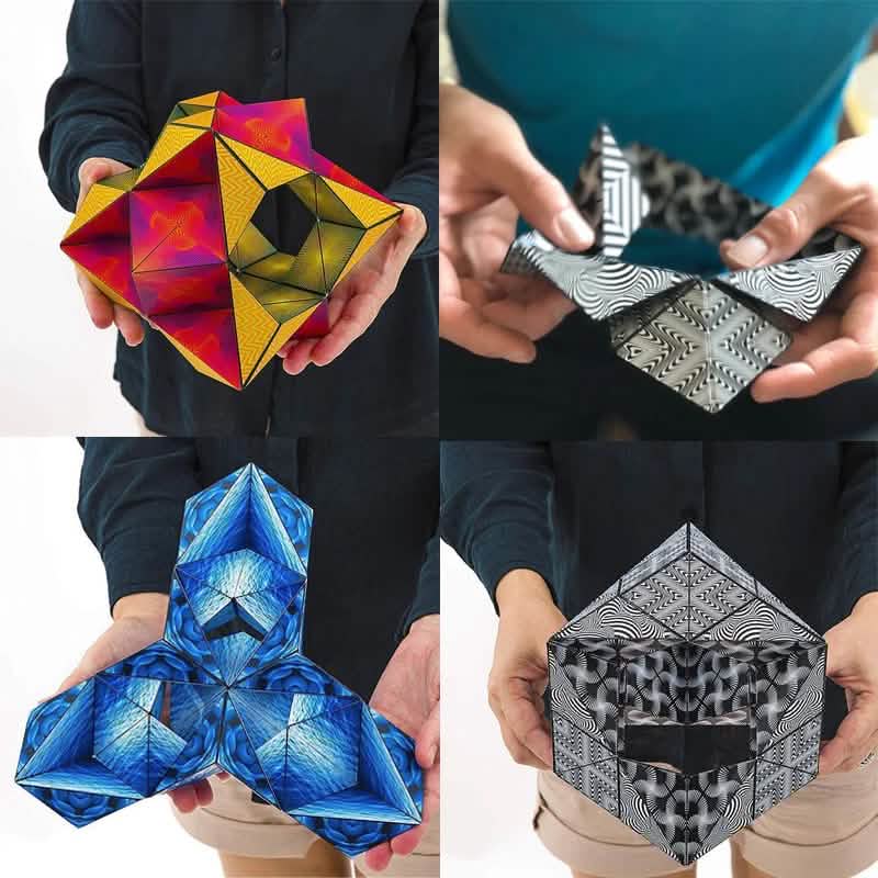 3D Changeable Magnetic Magic Puzzle Cube