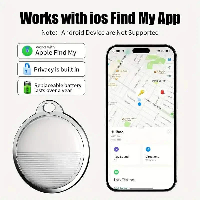 4-Pack: Real-Time GPS Smart Anti-Lost Device Locator