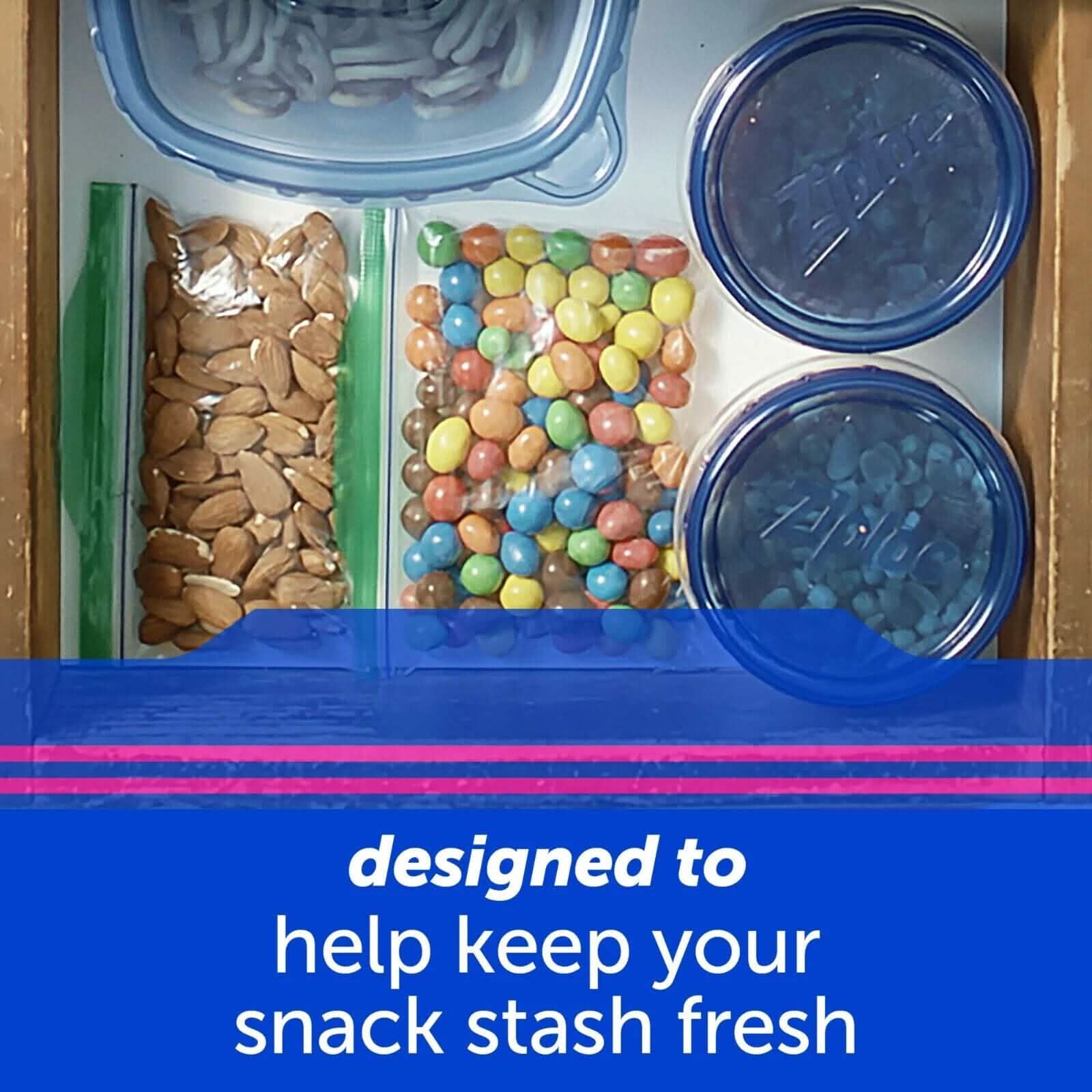 450 ct Ziploc Storage Snack Bags
