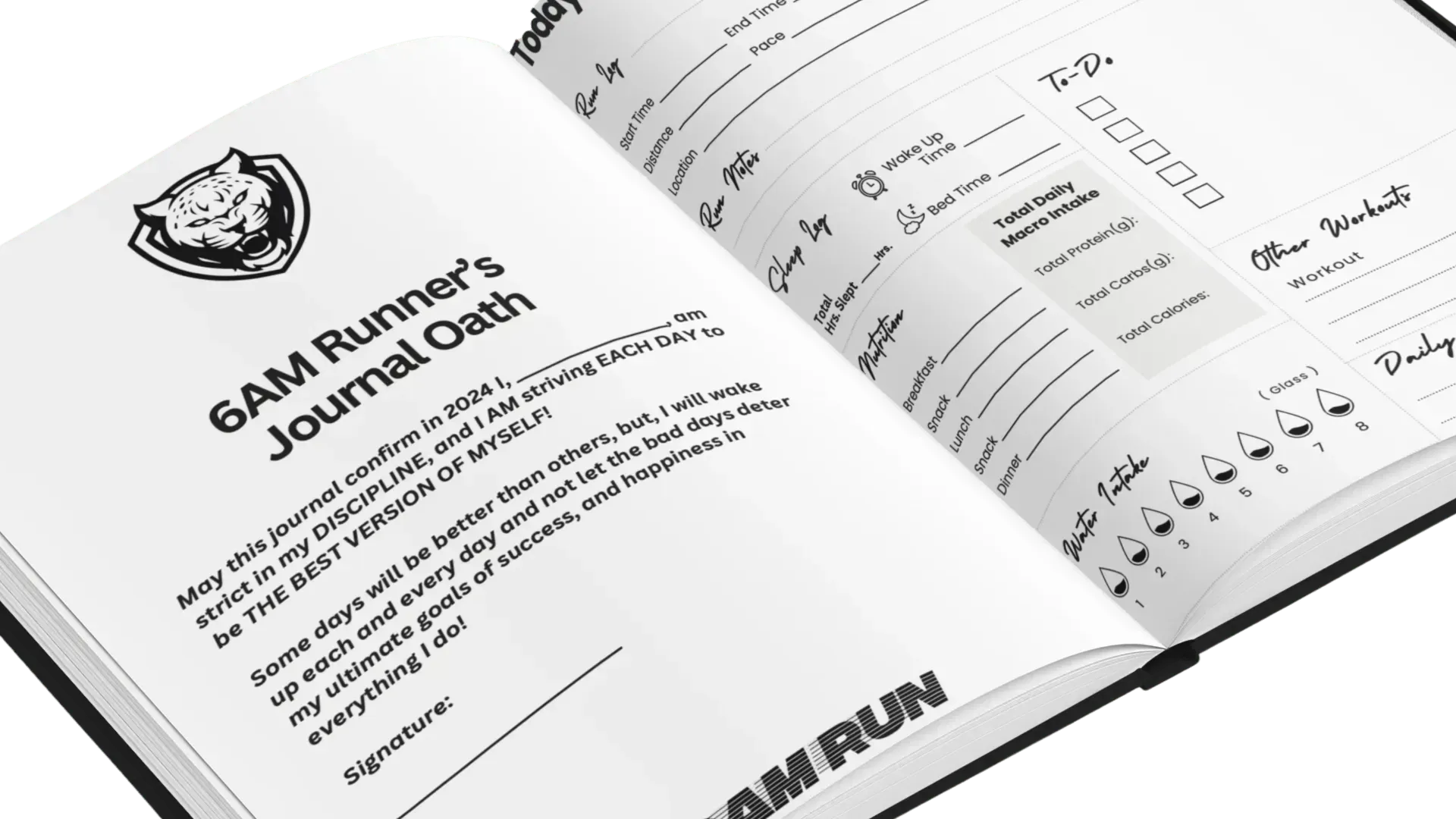 6AM Runner's 52 Week Journal