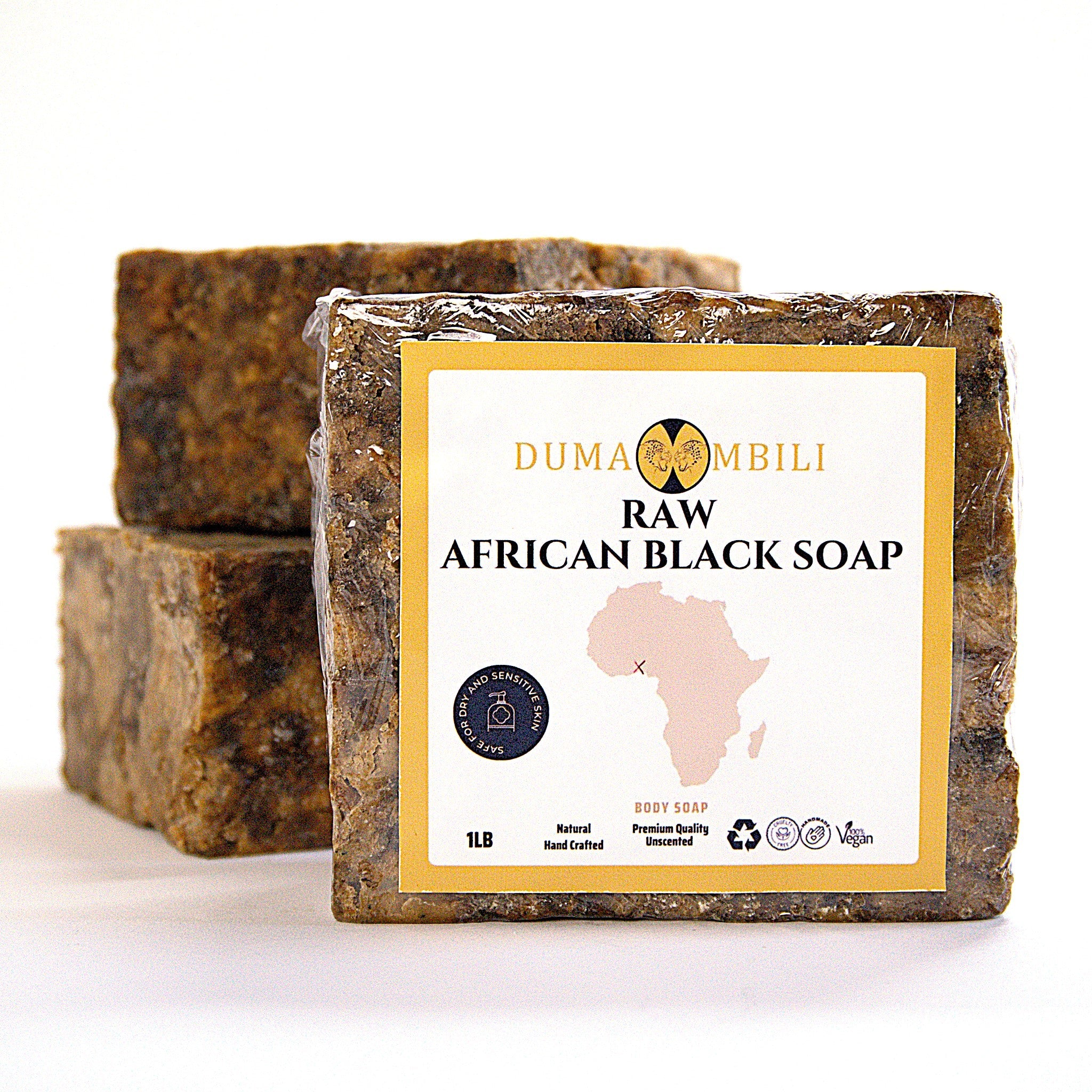 Authentic African Black Soap | Organic Skincare for Clear & Glowing Skin