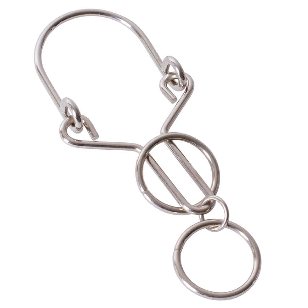 3-Pack: Brain Teasers Mind Games IQ Metal Puzzles