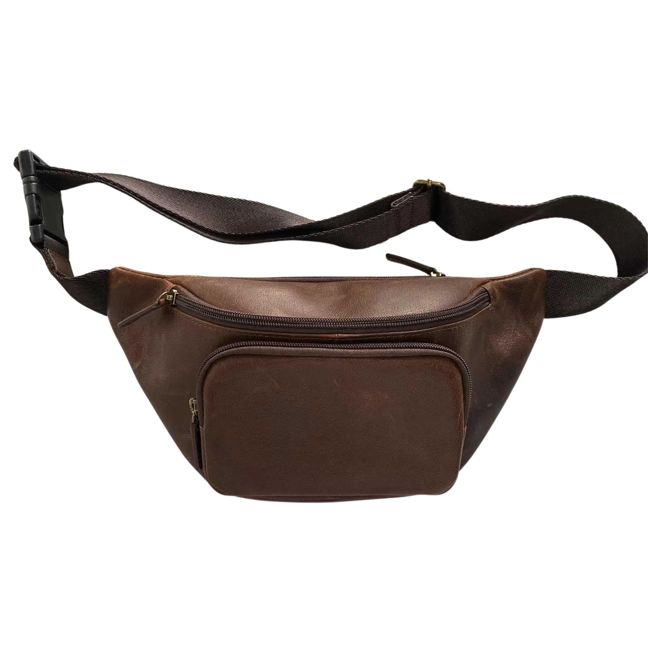 Full-Grain Leather Waist Pack