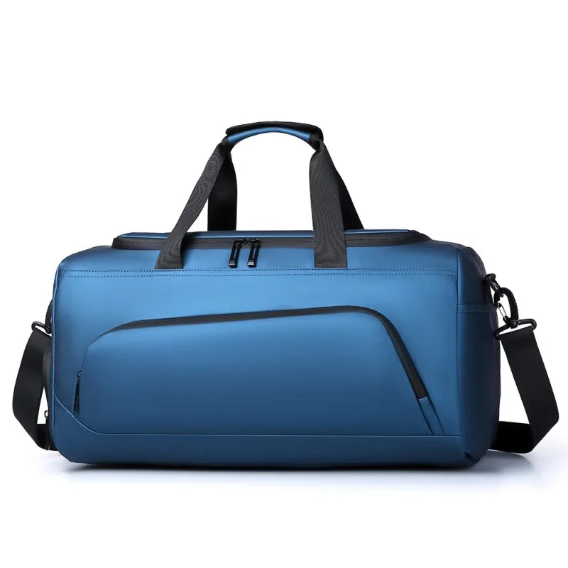 Large Capacity Gym & Travel Duffel Bag ｜ Multi-Compartment Shoe Storage ｜ Premium PU