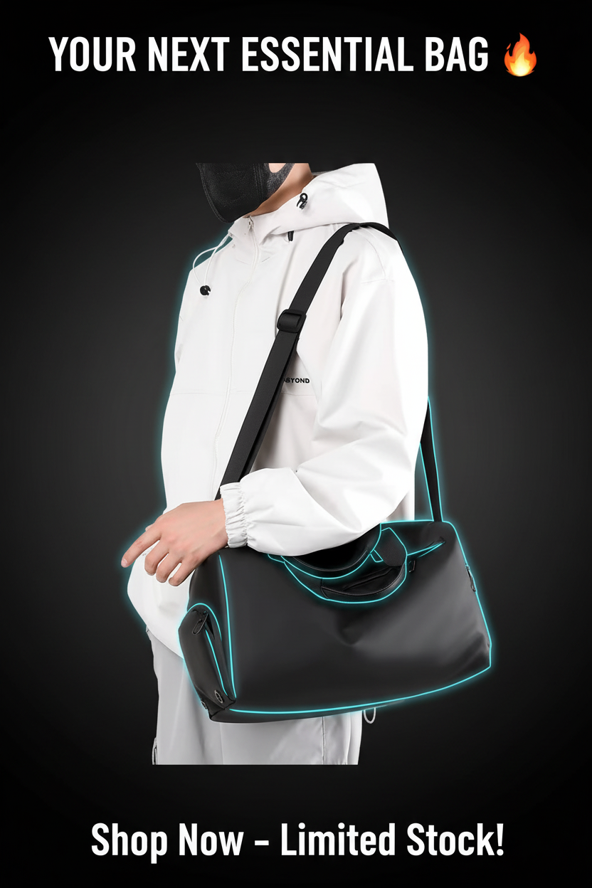 Elite Training Duffel Bag | Waterproof Oxford Gym & Travel Bag with Shoe Compartment