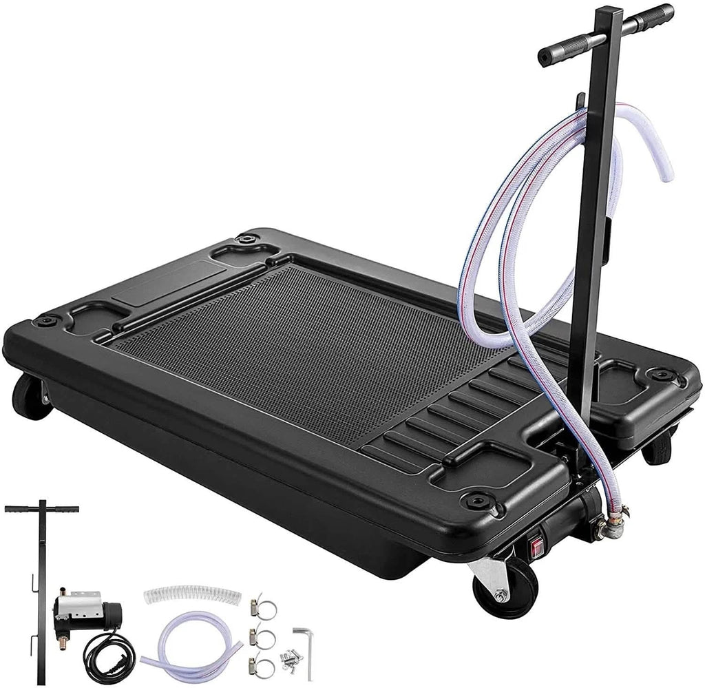 17 Gallon Low Profile Oil Drain with Electric Pump