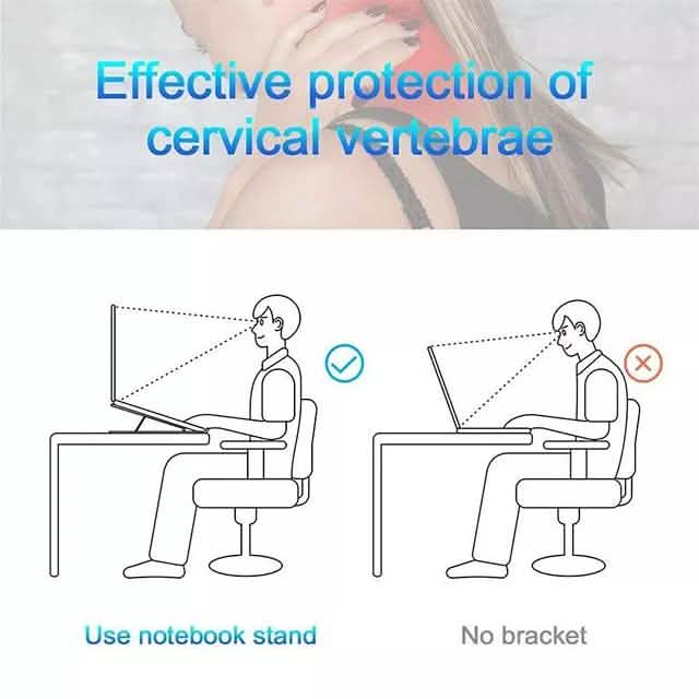 Aluminum Alloy Foldable Portable Laptop Stand