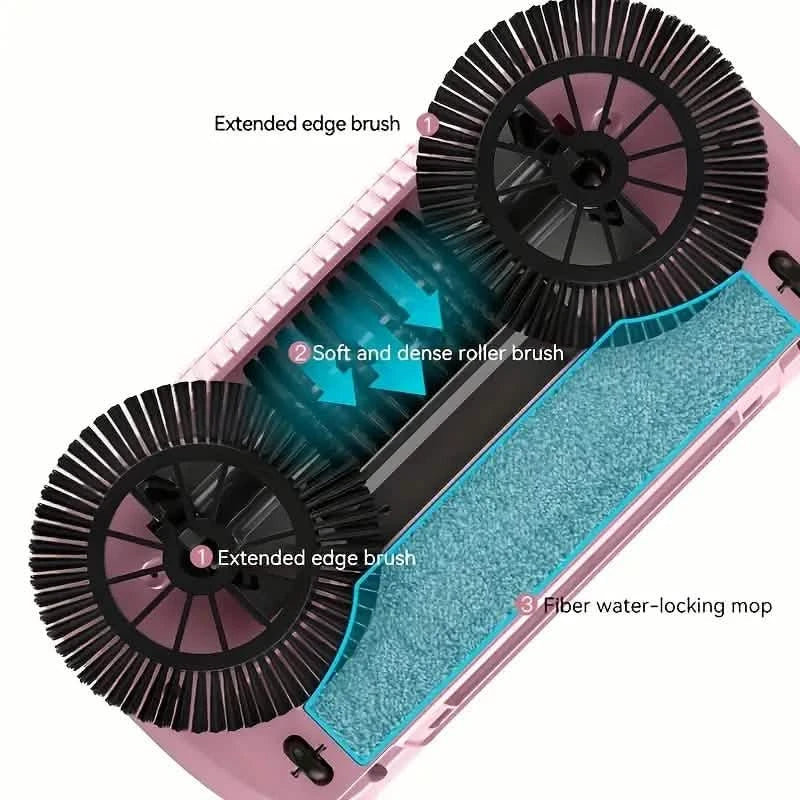 Automatic Sweeping And Mopping Robot