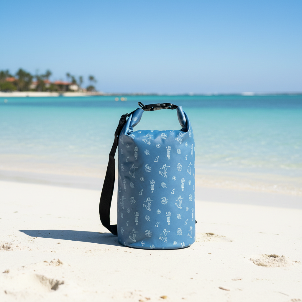 Dry Bags (Hawaiian Print): 3L, 5L, 10L, 15, and 3-Packs