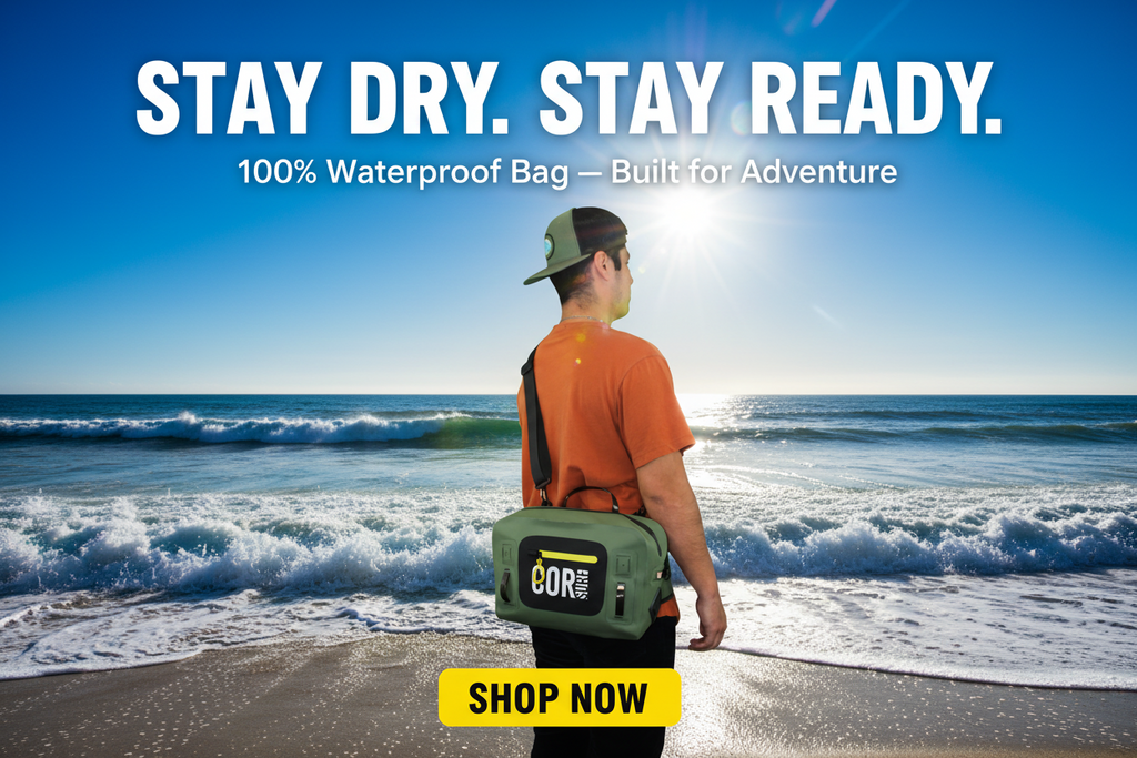 Molokai Waterproof Lumbar Pack - 8L (Free IPX8 Cell Phone Case)