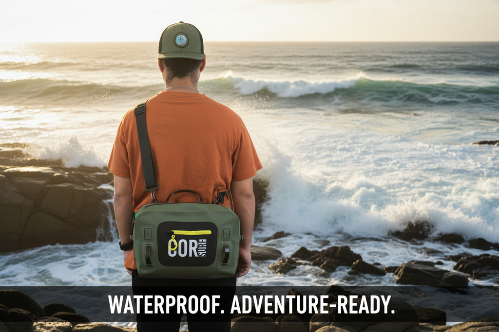 Molokai Waterproof Lumbar Pack - 8L (Free IPX8 Cell Phone Case)
