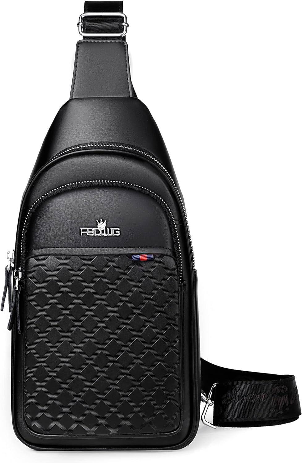Men’s Leather Sling Bag – Modern Everyday Carry