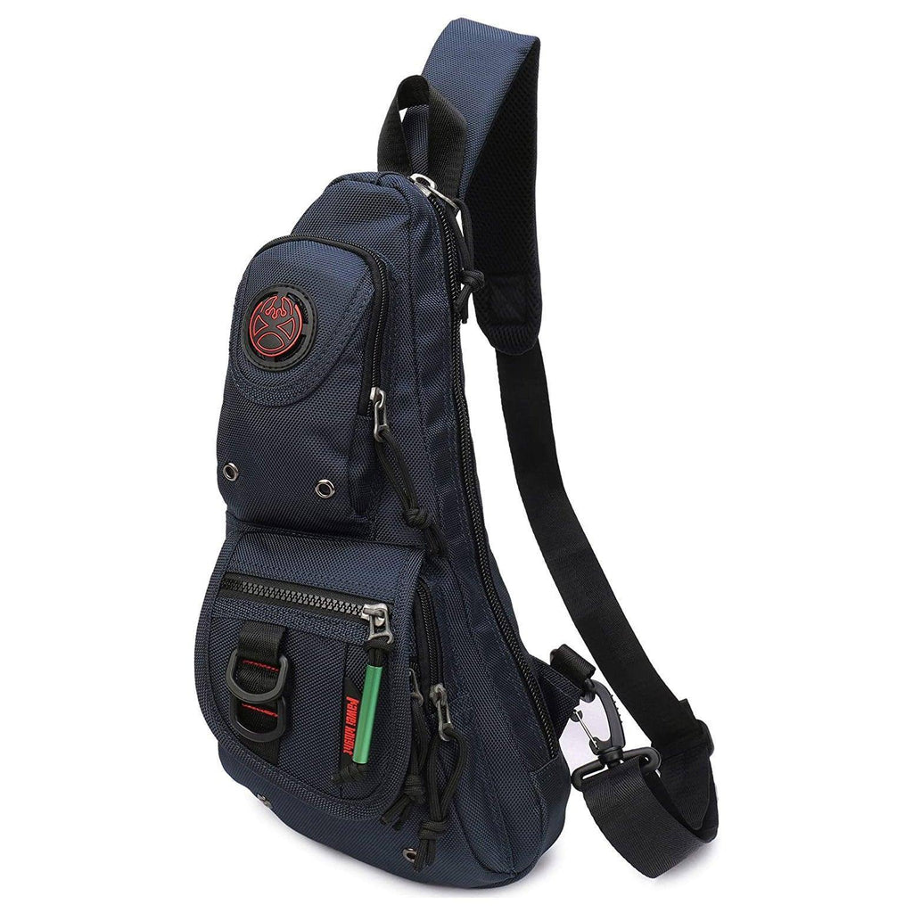 Men’s Nylon Sling Bag – Secure Anti-Theft