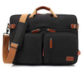Men’s Oxford Messenger Bag – Convertible Work Laptop Ready