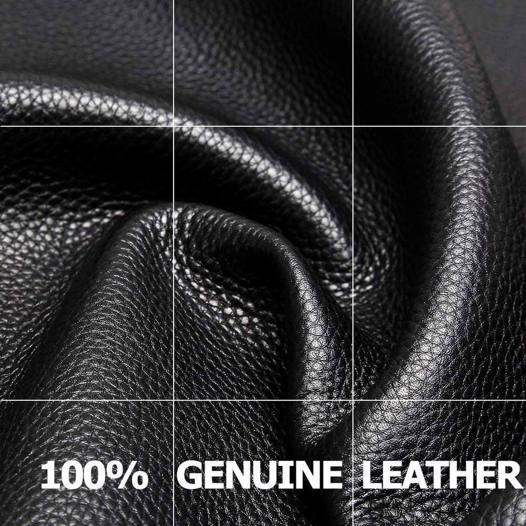 Men’s Leather Backpack – Secure Anti-Theft 15.6 Laptop Ready
