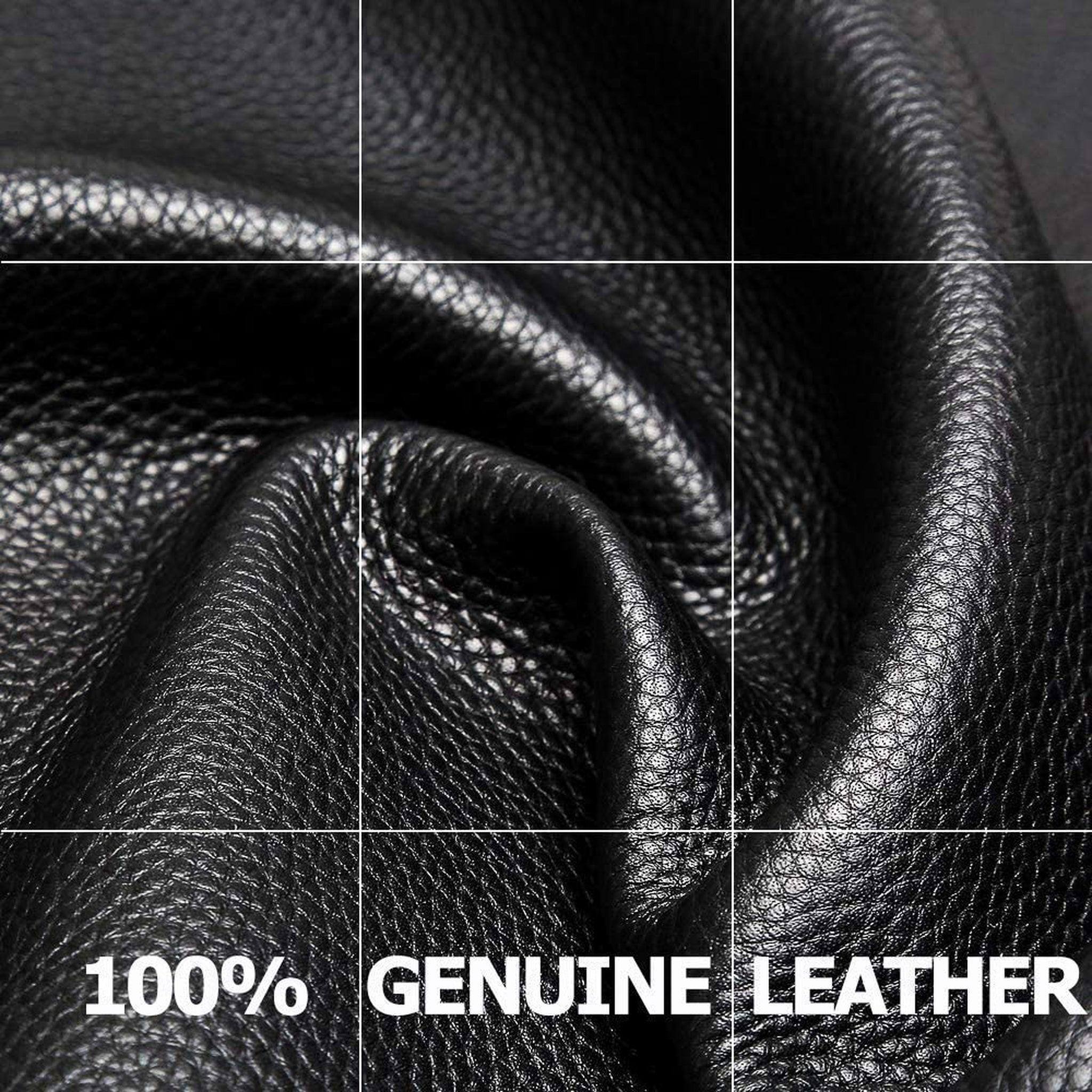Men’s Leather Backpack – Secure Anti-Theft 15.6 Laptop Ready
