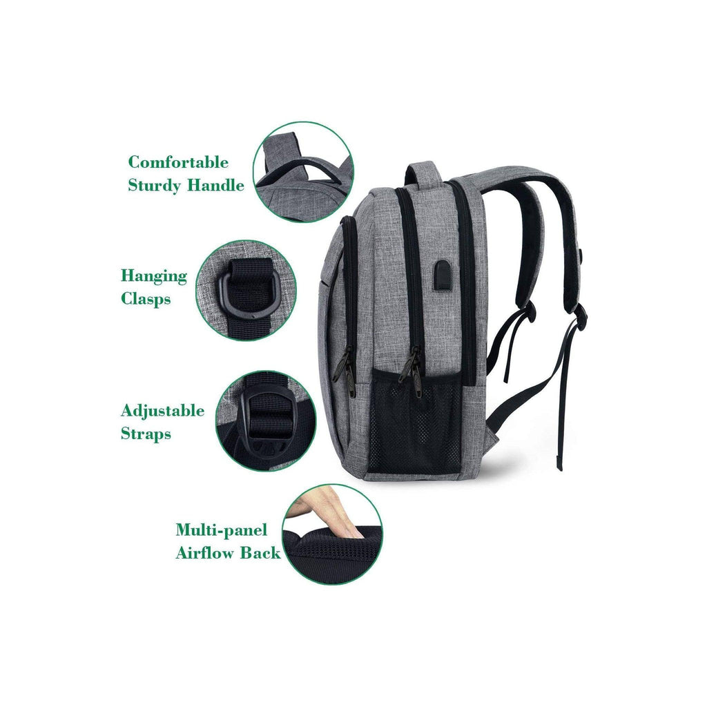 Men’s Backpack – Secure Anti-Theft Laptop Ready