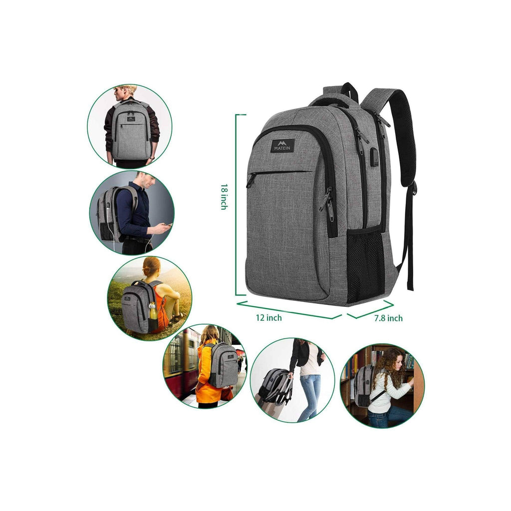 Men’s Backpack – Secure Anti-Theft Laptop Ready