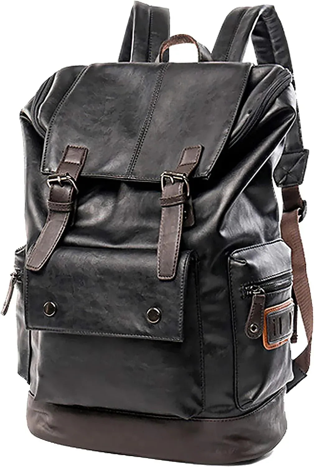 Men’s Leather Backpack – Water-Resistant Secure Anti-Theft