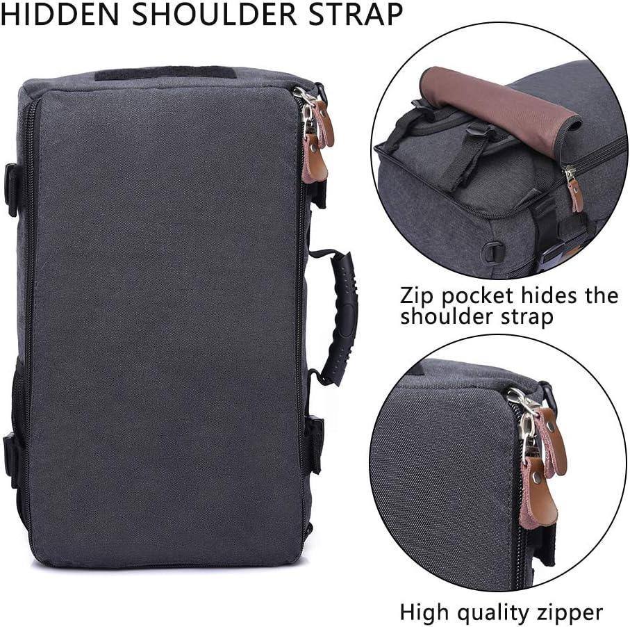Men’s Canvas Backpack – Convertible Work