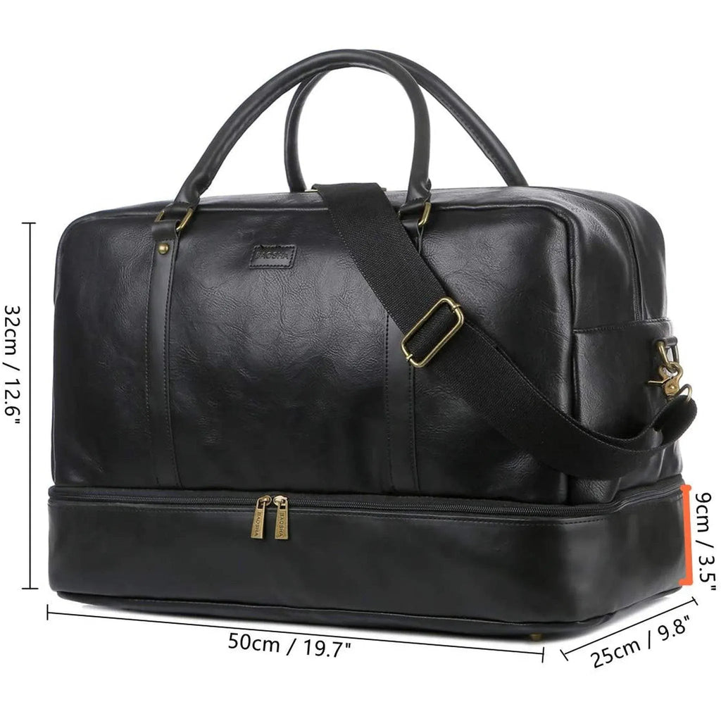 Men’s Leather Duffel Bag – Weekend Ready
