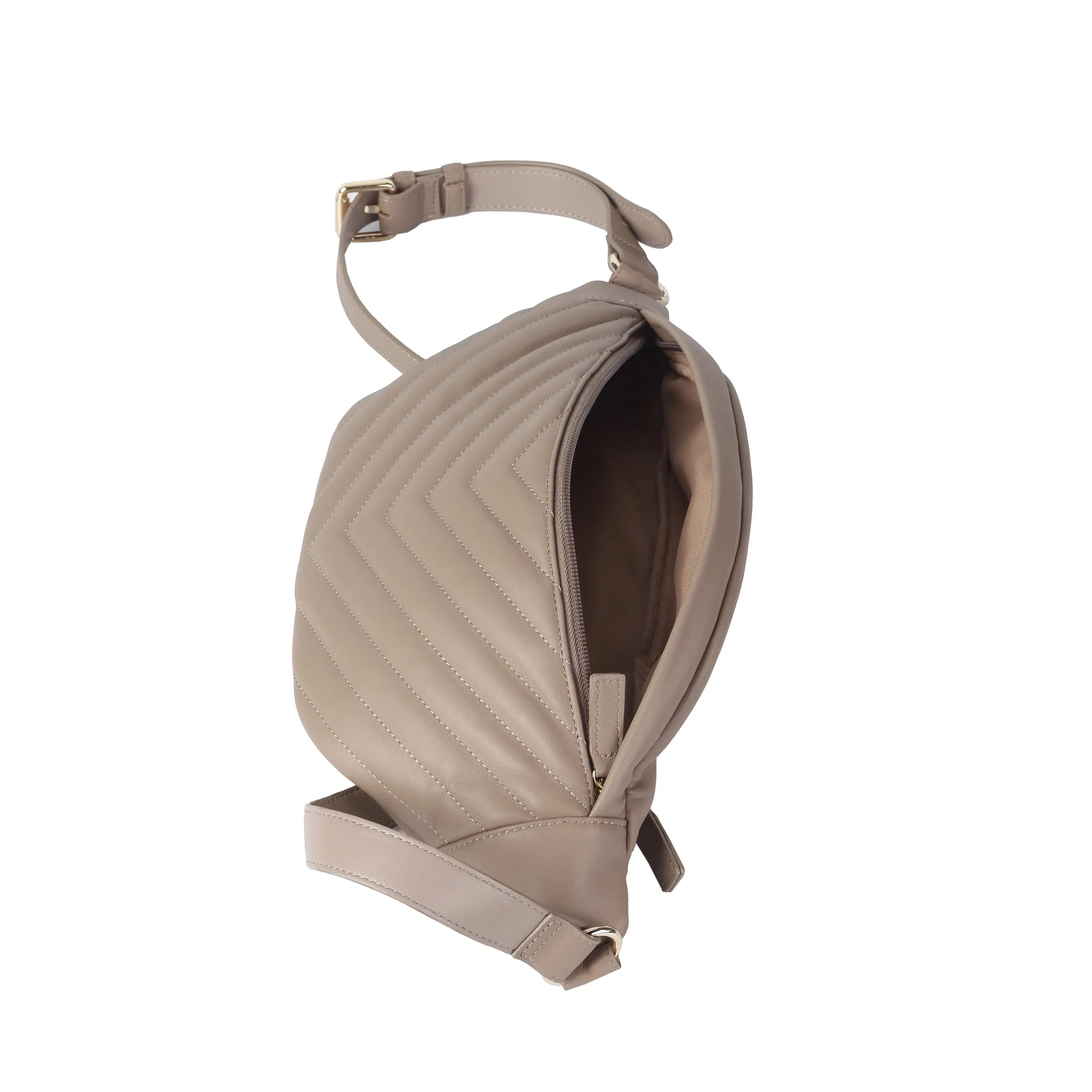 Soft Embroidered Lambskin Waist Bag for Women